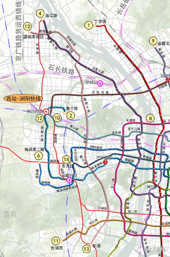 长沙地铁4号线线路图最新动态解析