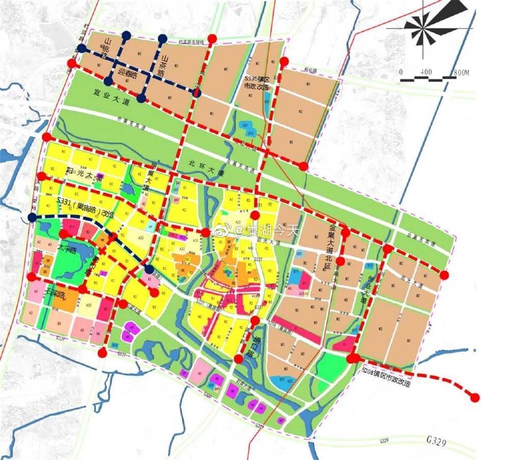 巢湖市柘皋镇最新规划