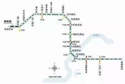 杭州地铁5号线最新线路图