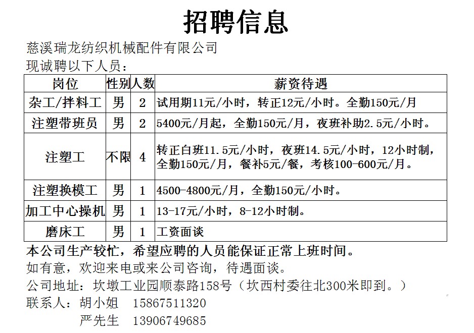 诸暨人才网最新招聘信息网